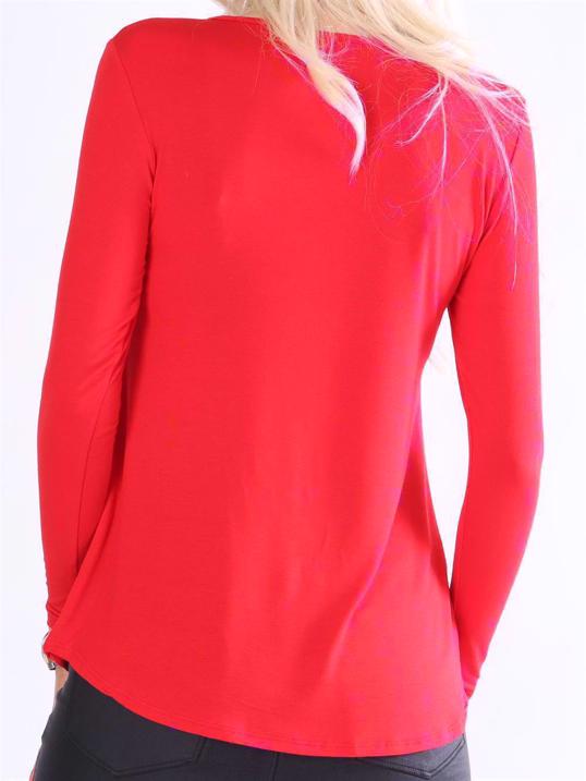 Otine - Langærmet basisbluse